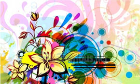 colorful floral illustration